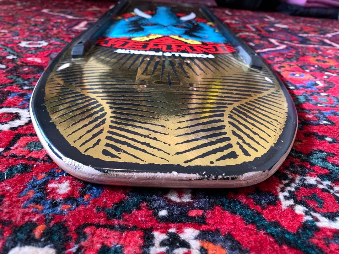 パウエル ペラルタ マイク バレリー スケートボード デッキ ゴールド限定カラー