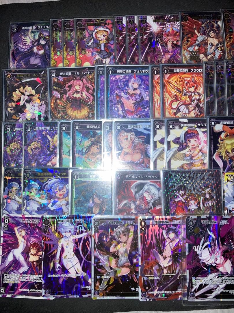 ウィクロス ウリス　デッキ ホロ多数　wixoss