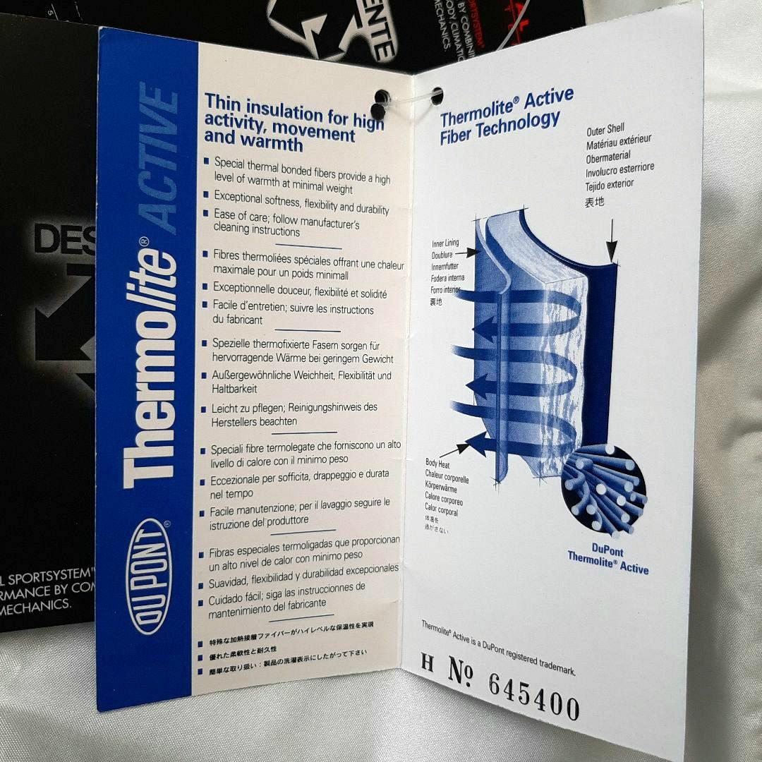 新品タグ付き DESCENTE ナイロン セットアップ 税抜き21,800円