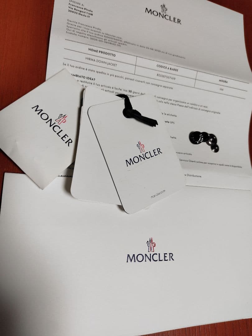 最終値下げ　希少モンクレール　イルマ14Aキッズ　 MONCLER 　HIRMA