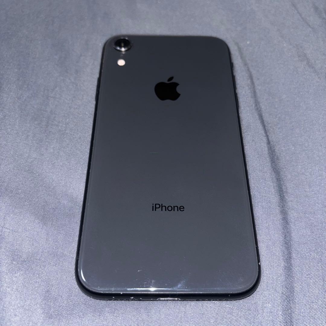 iPhoneXR 128GB ブラック　フィイスid問題　83%