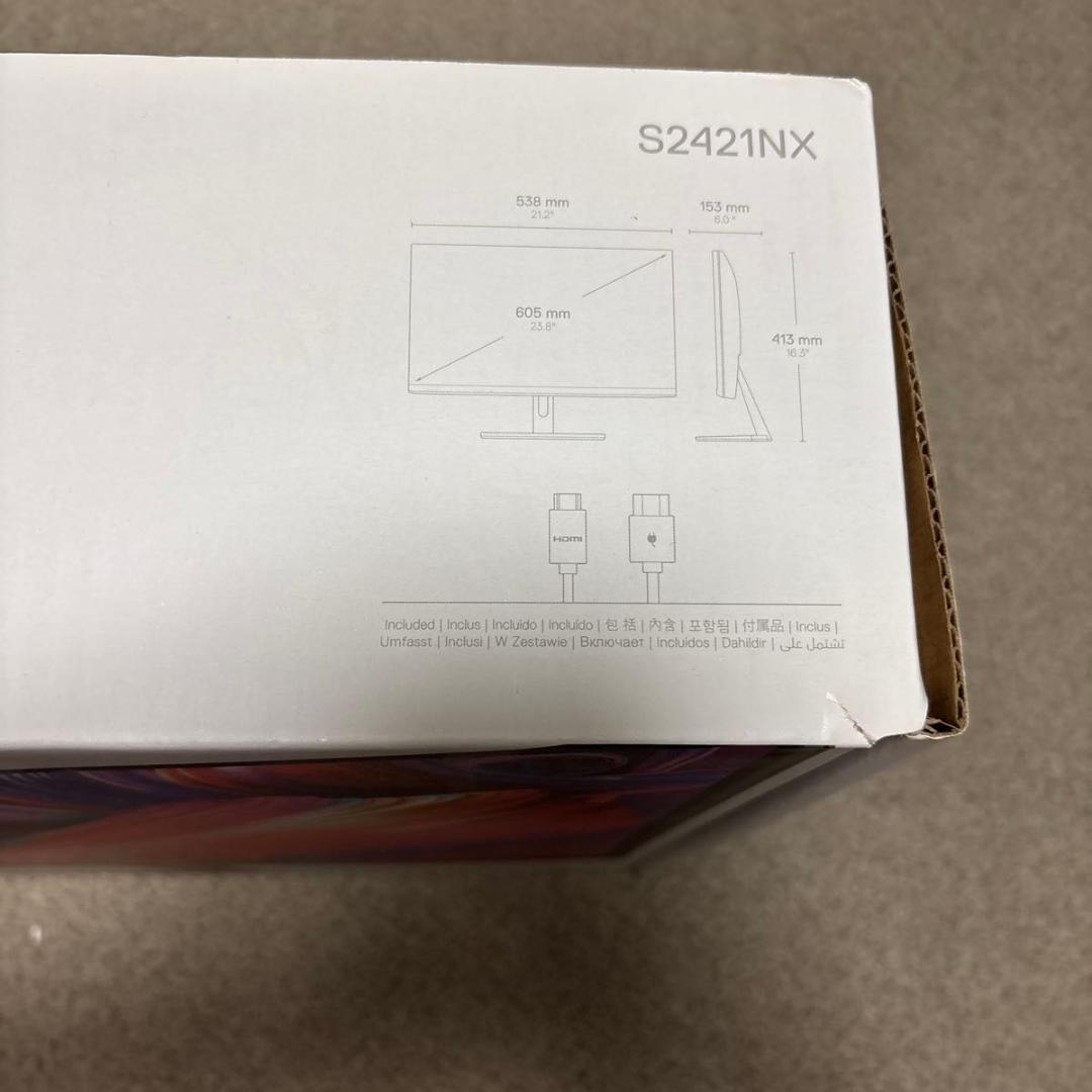 ディスプレイ・モニター本体 DELL S2421NX