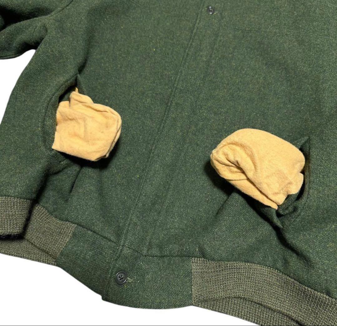 【ウールリッチ】オリーブグリーンボンバージャケット
