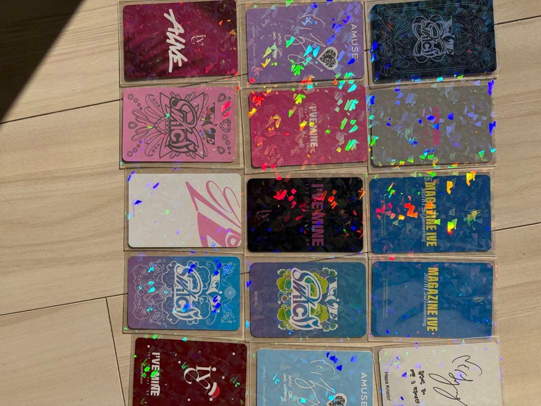 ive ウォニョン　トレカ　セット