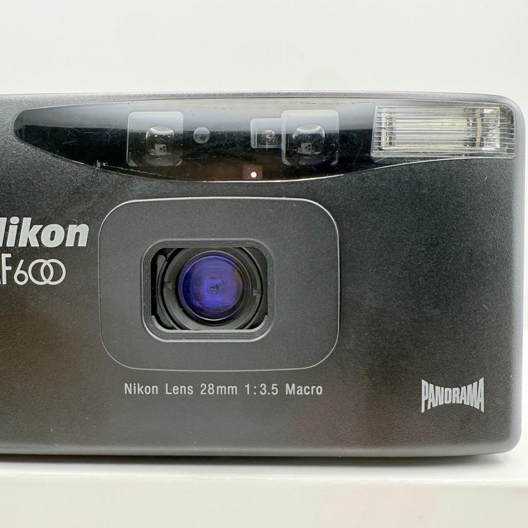 【完動品】 Nikon AF600 コンパクトフィルムカメラ 動作確認済