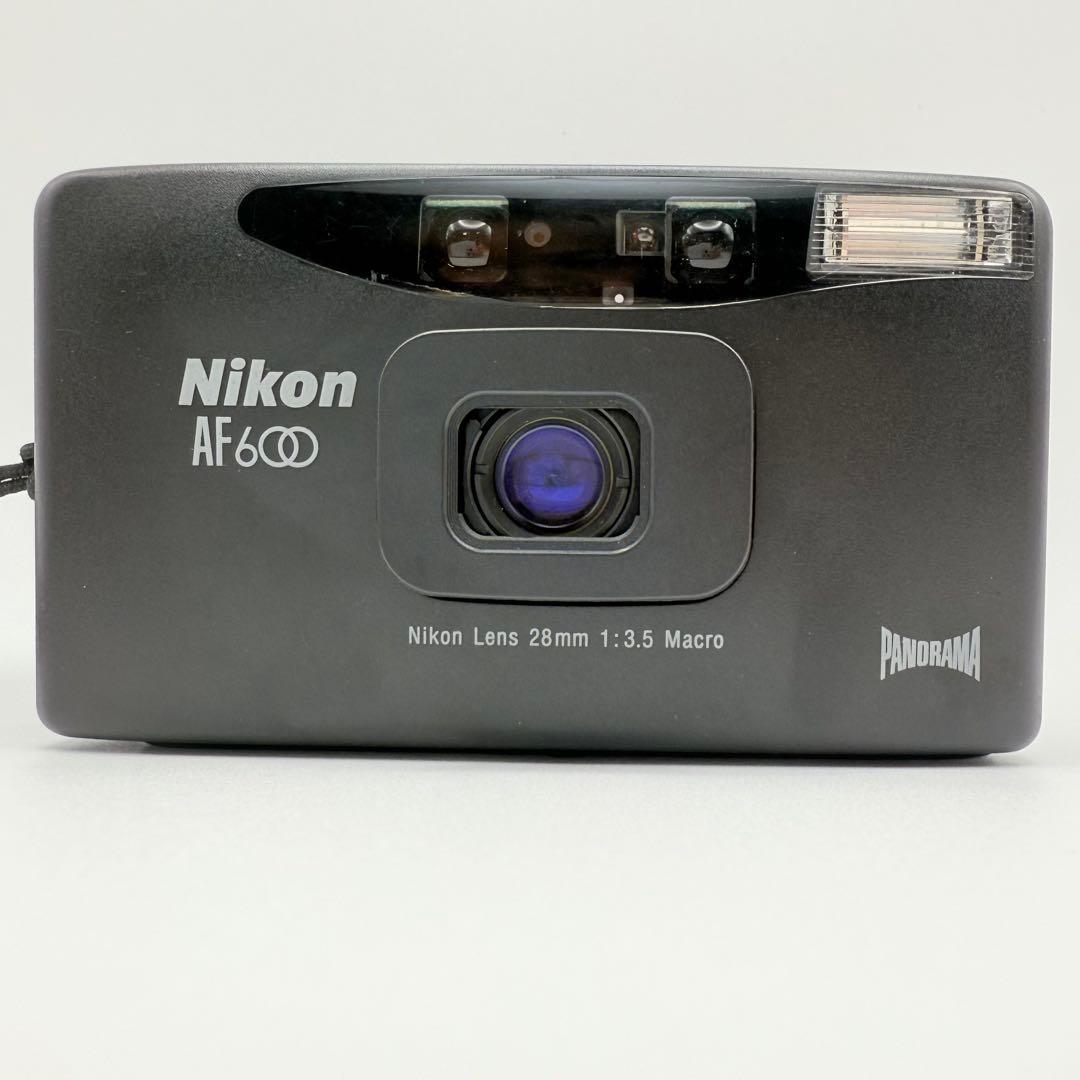 【完動品】 Nikon AF600 コンパクトフィルムカメラ 動作確認済