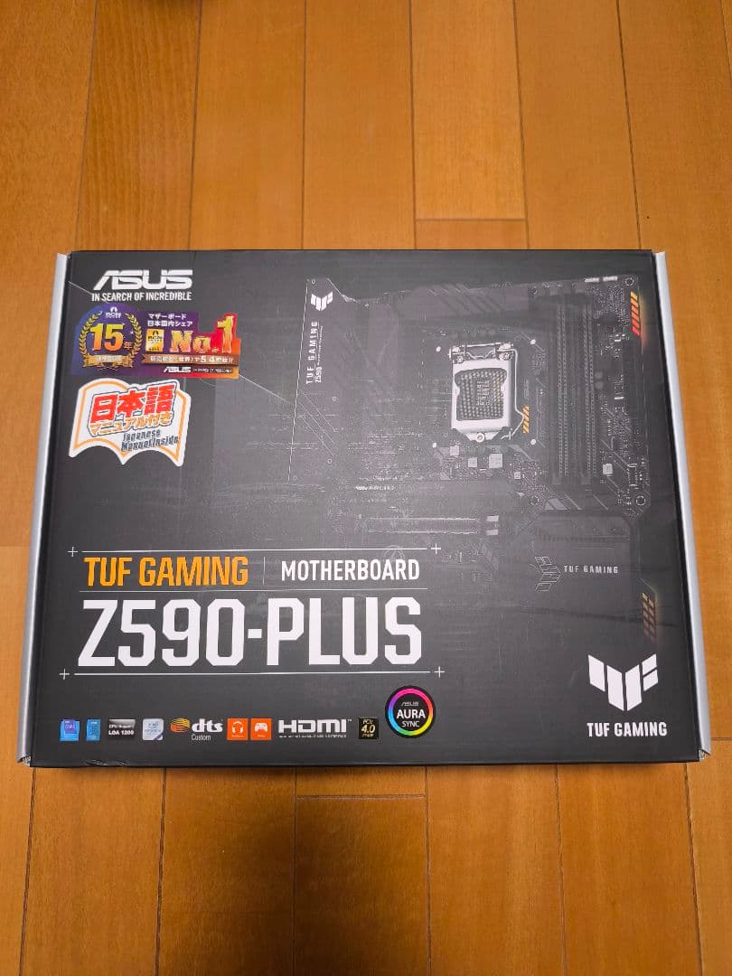 ASUS TUF GAMING Z590-PLUS 16Gメモリ付き