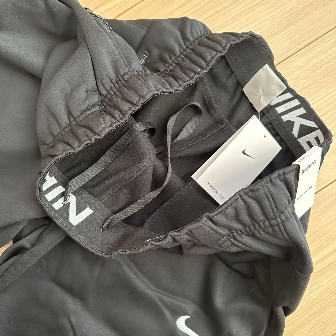 【新品未使用】NIKE ジャージ上下セット ブラック 裏起毛 XLサイズ