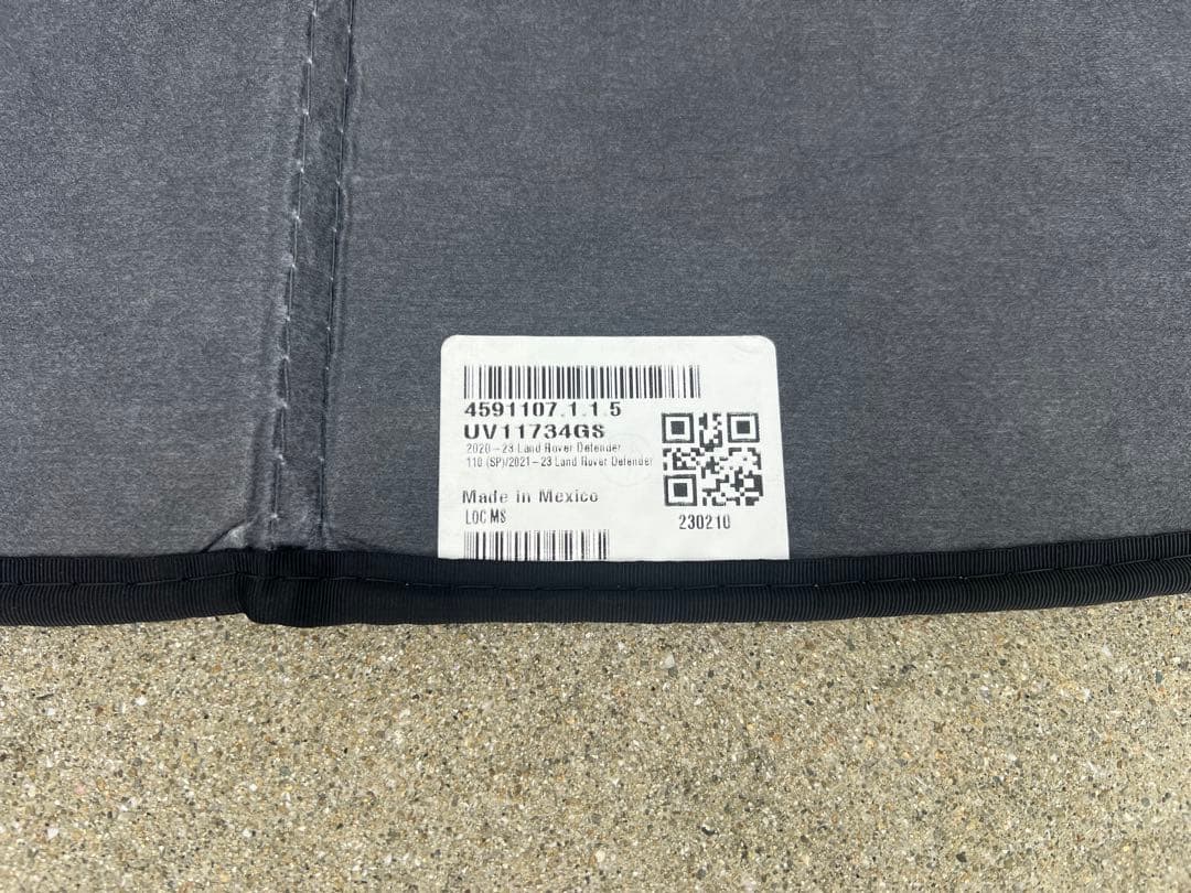 ディフェンダー 専用 CoverCraft製サンシェード ランドローバー