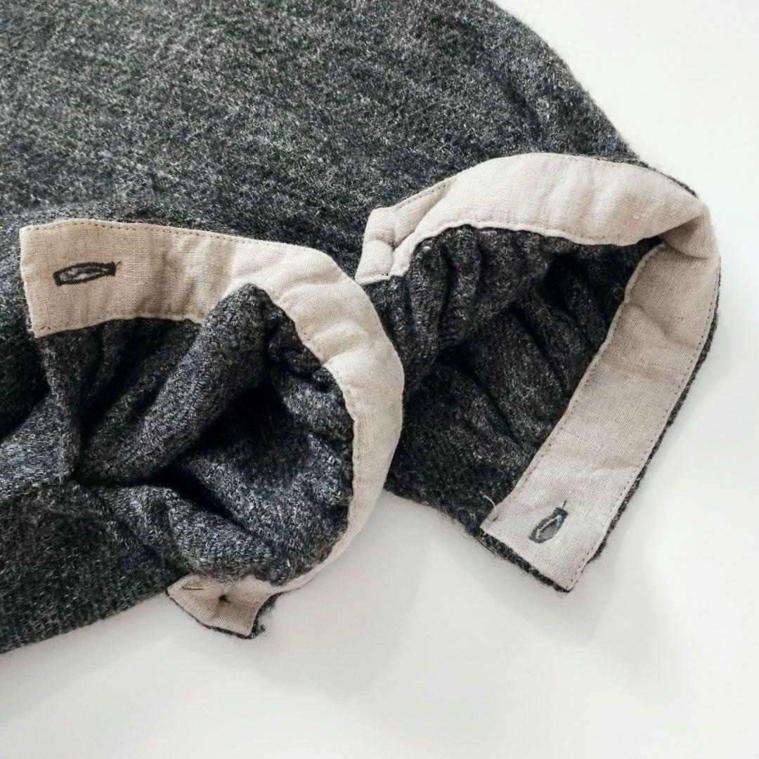 nestrobe✨シェットランドウールリネン プルオーバー シャツ