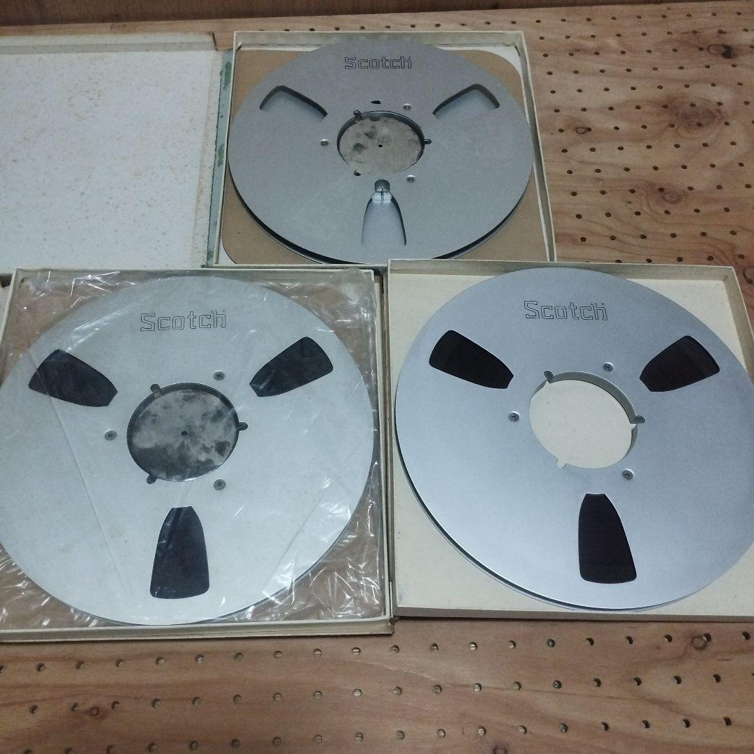 Scotch スコッチ 10号オープンリールテープ メタルリール 11本セット