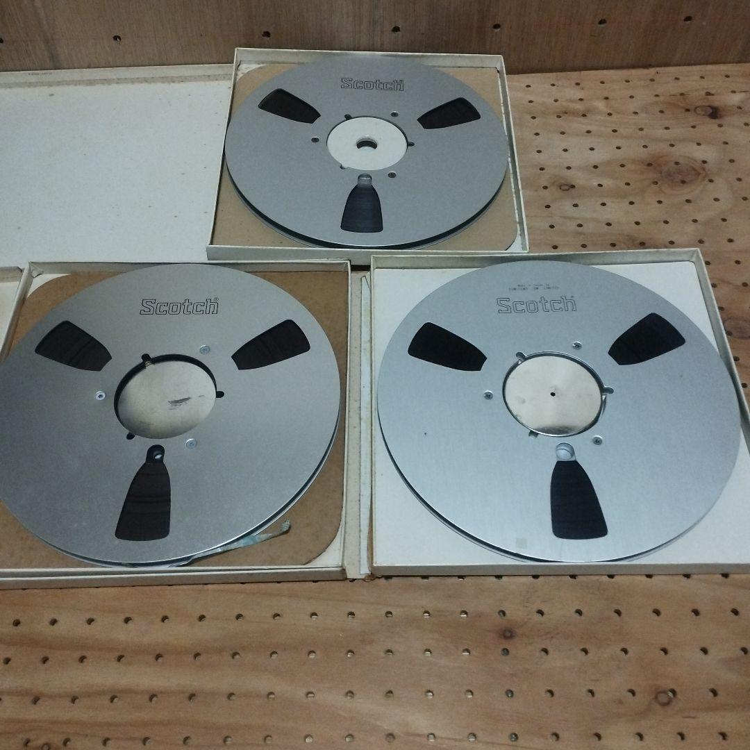 Scotch スコッチ 10号オープンリールテープ メタルリール 11本セット