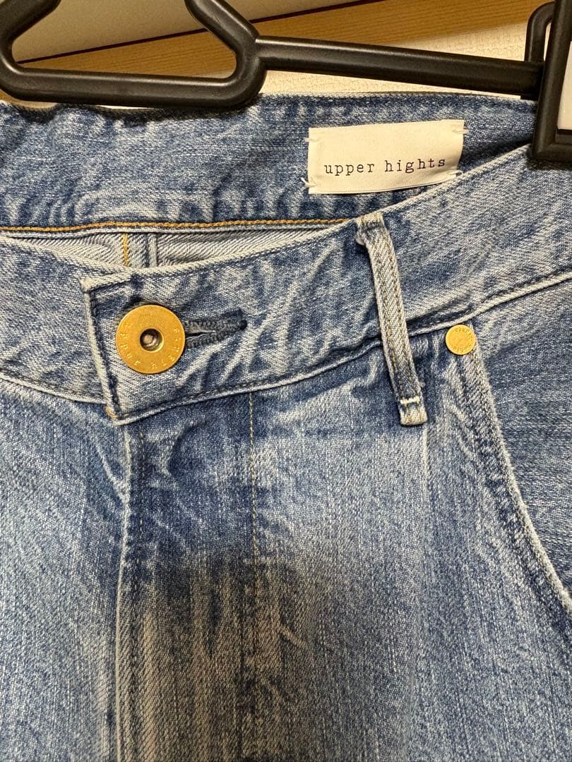 upper hights for conte タックデニムパンツ UN