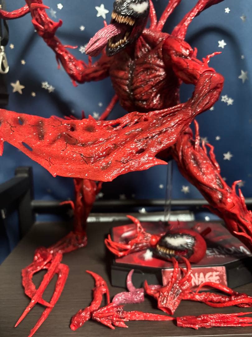 ホットトイズ カーネイジ ヴェノム フィギュア マーベル MARVEL
