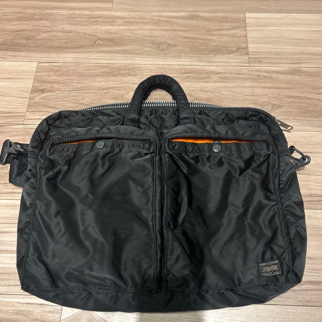 PORTER ナイロン ビジネスバッグ 黒
