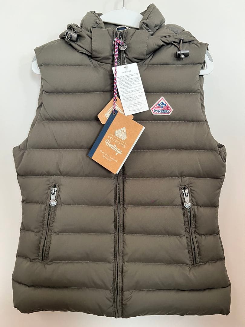 【新品】PYRENEX スプートニックダウンベスト36