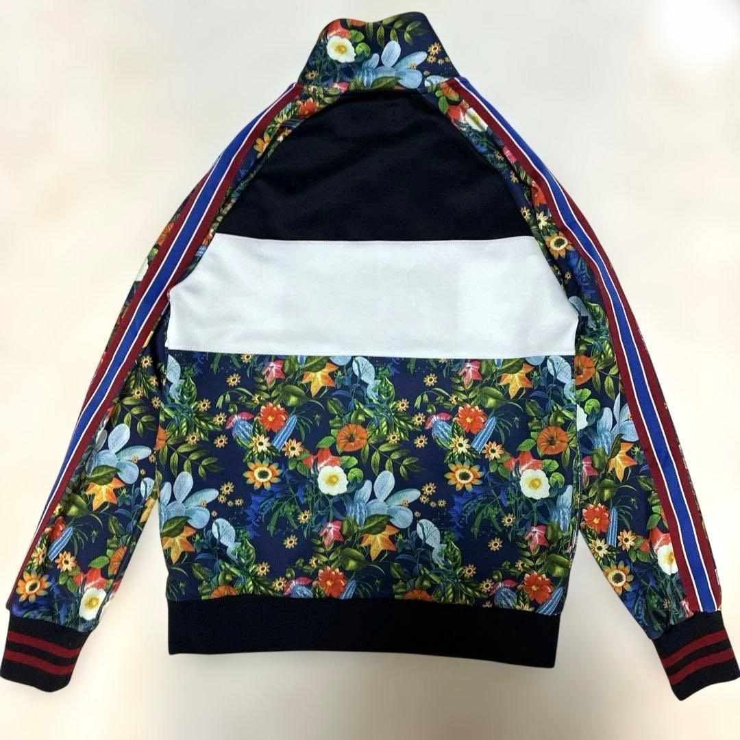 希少 ZARA トラックジャケット サイドライン ボタニカル セットアップ 総柄