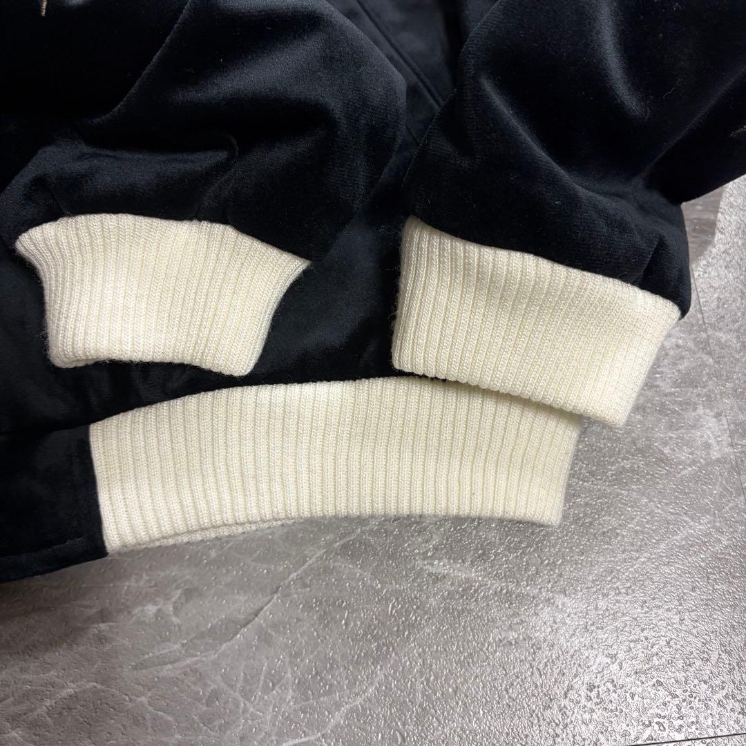 HOUSTON ヒューストン　ベロア　別珍　スカジャン　ALASKA