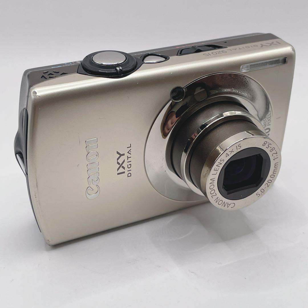 動作品✨ Canon IXY 920IS デジタルカメラゴールド