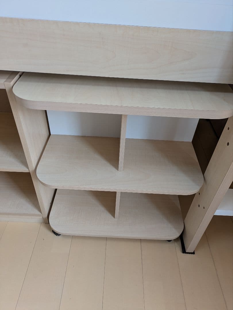 コンパクト システムベッド Shelm4(シェルム4)　ナチュラル/ホワイト