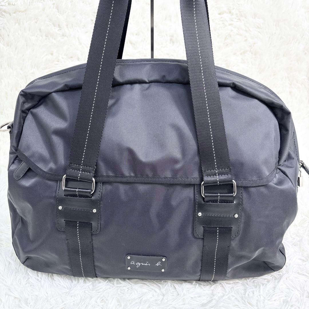 ☆極美品☆アニエスベー ボヤージュ ボストンバッグ 2way 大容量