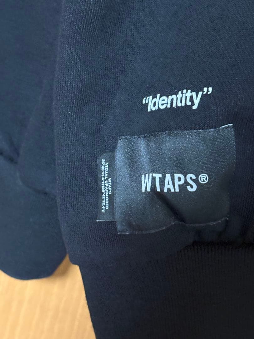 WTAPS IDENTITY SWEATER COTTON ブラック Ｌ