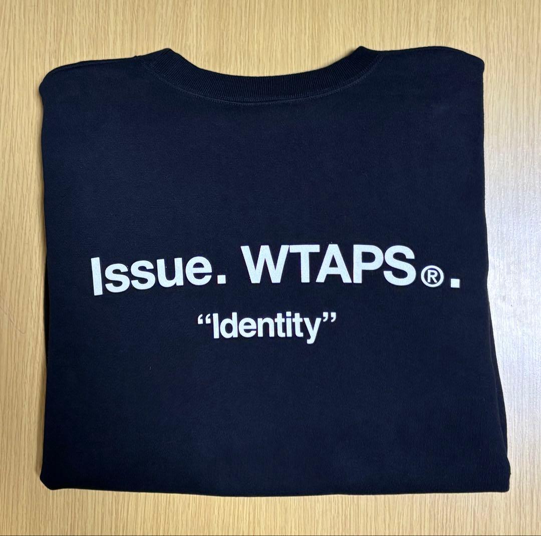 WTAPS IDENTITY SWEATER COTTON ブラック Ｌ