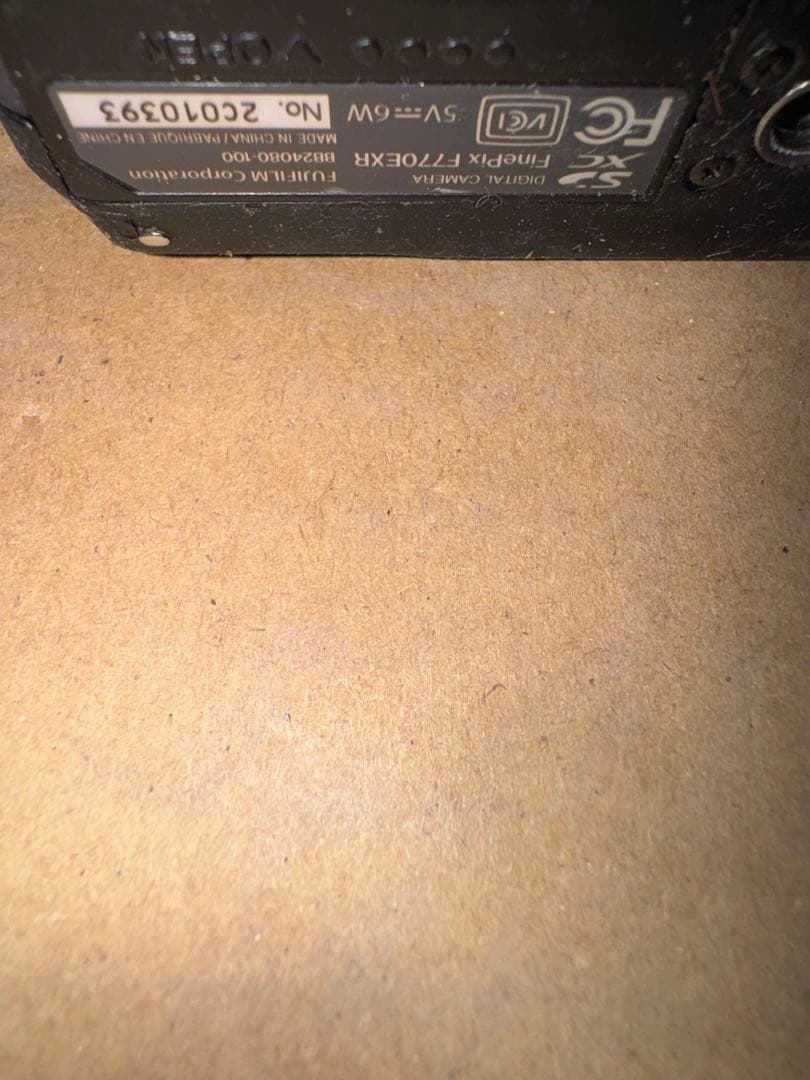 Fujifilm FinePix F770EXR 20倍ズーム 動作未確認