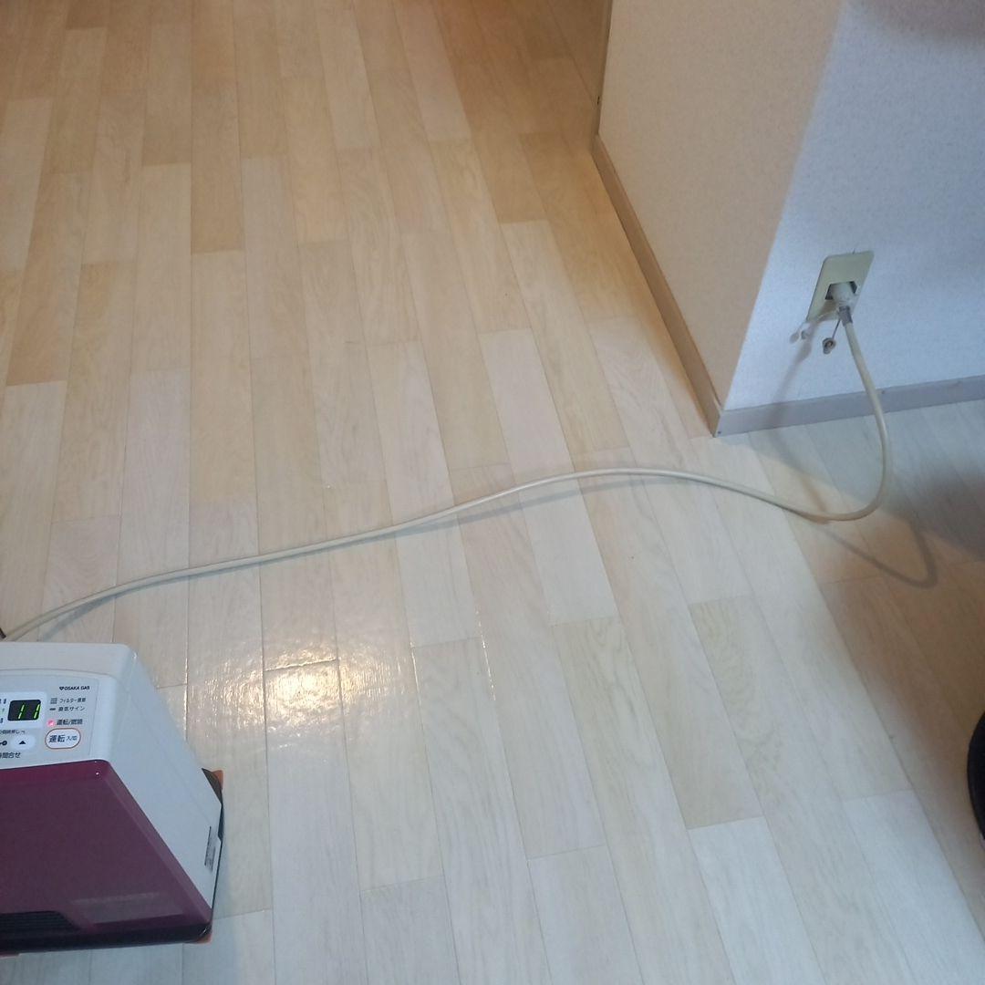 大阪ガス　都市ガス　リンナイ　ガスファンヒーター　RC-M4001E