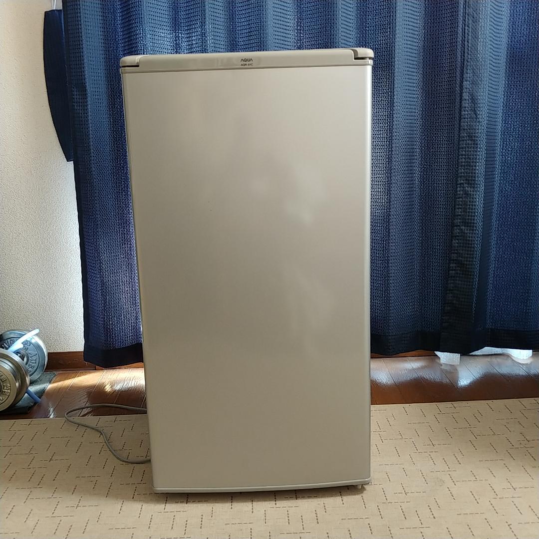 AQUA 冷蔵庫 ワンドア 小型 AQR-81C
