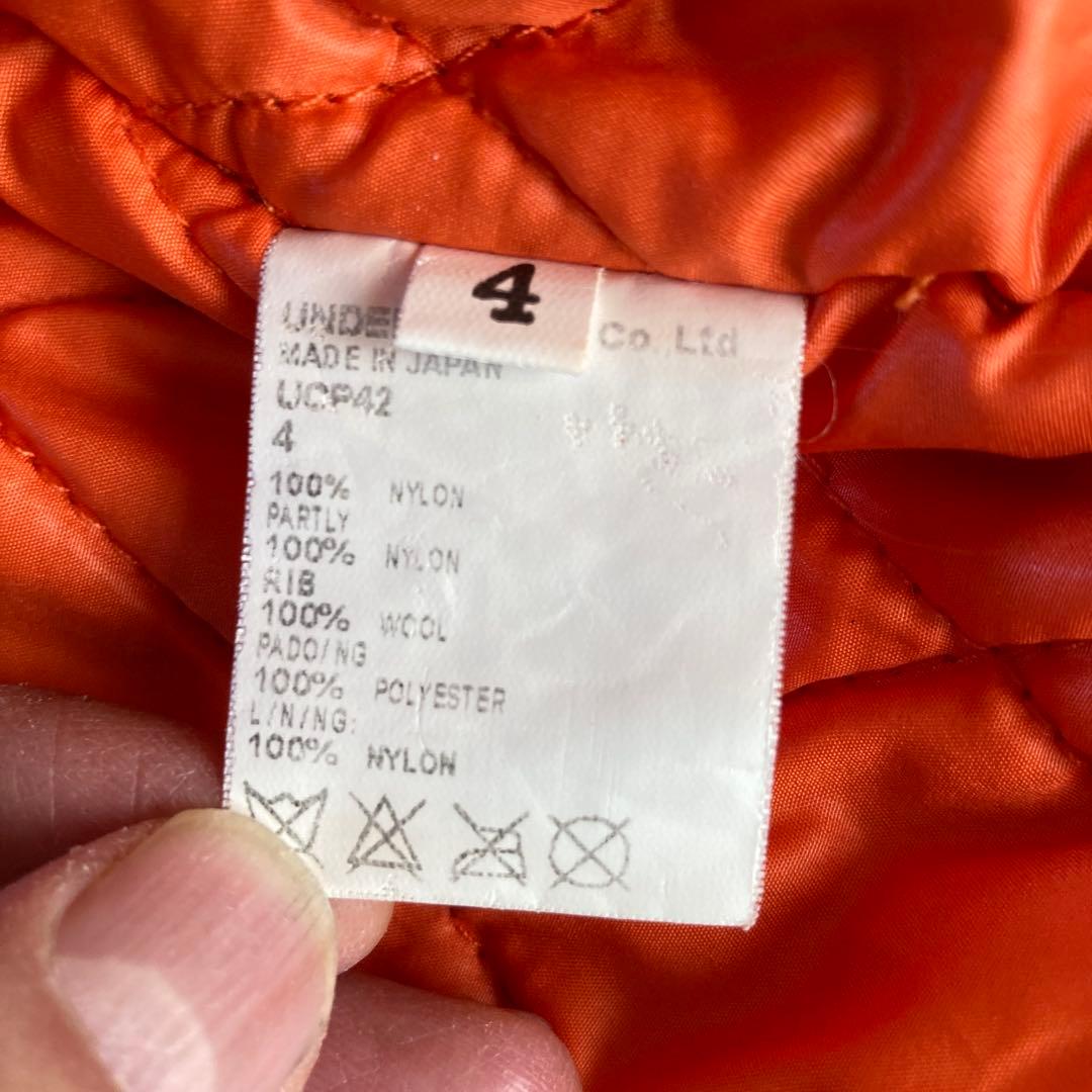 名作・美品　UNDERCOVER D-HAND MA-1 フライトジャケット