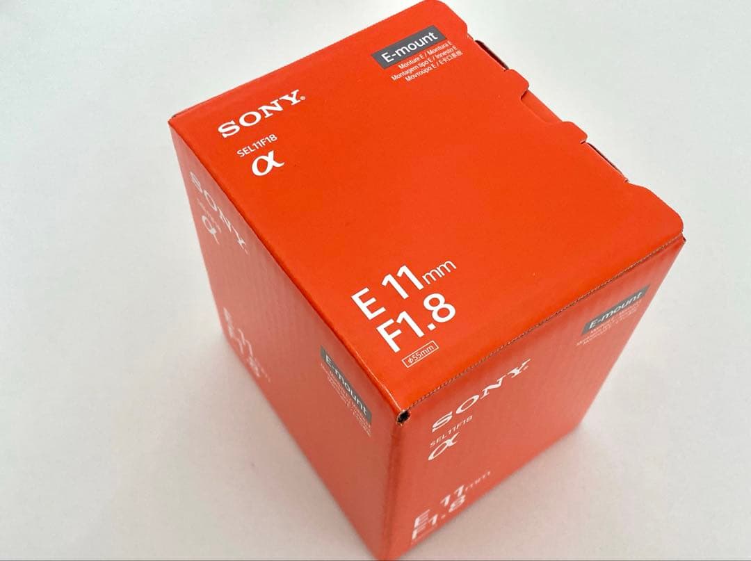 【新品未開封】ソニー SONY 11mm F1.8 SEL11F18 aps-c