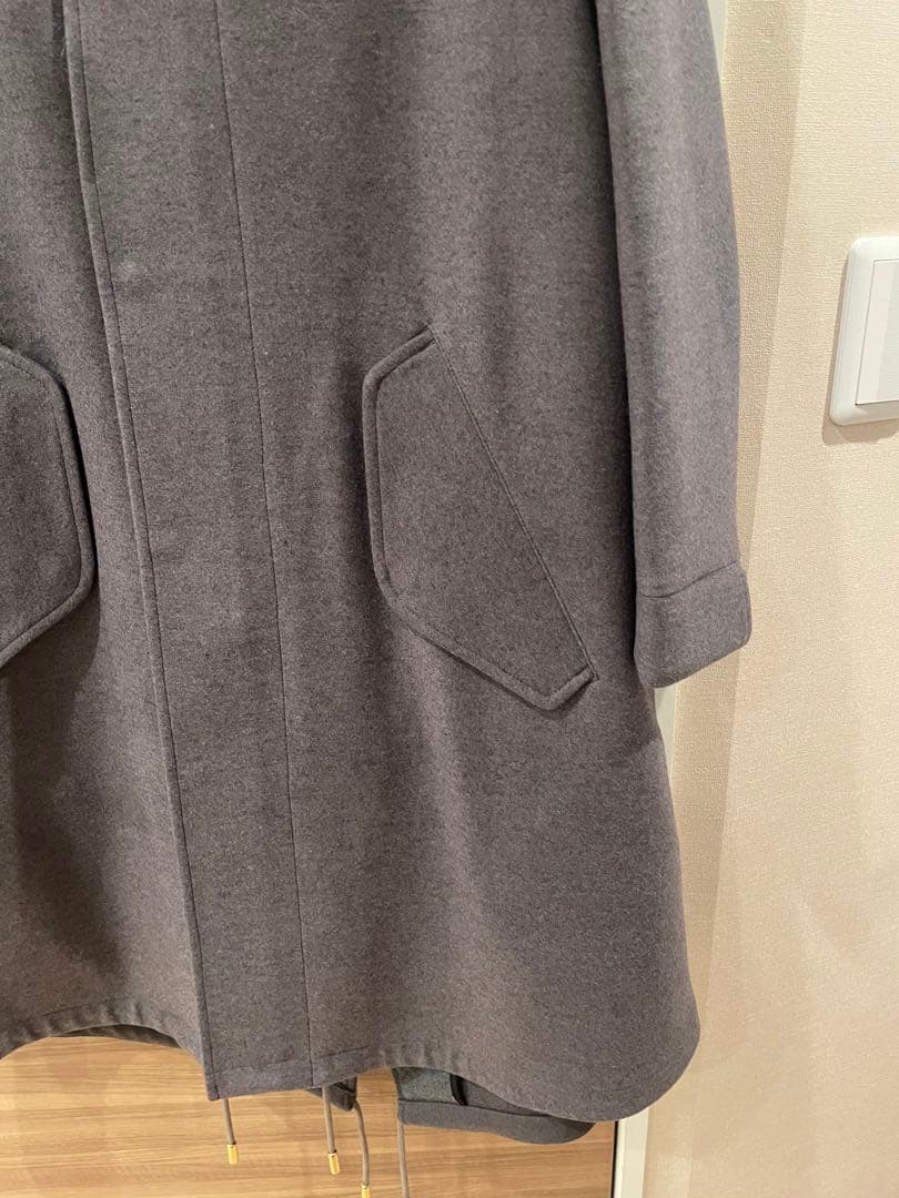 美品 THE RERACS ウールロングモッズコート　アローズ別注