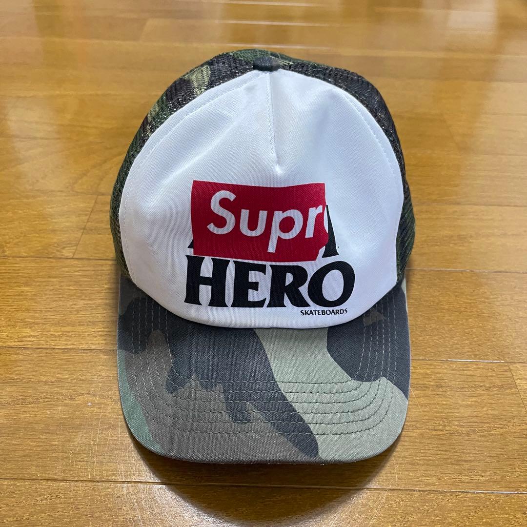 Supreme シュプリーム anti hero meshcapアンタイヒーロー