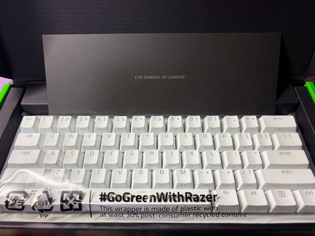 【美品】Razer Huntsman V3 Pro Mini ホワイト US配列