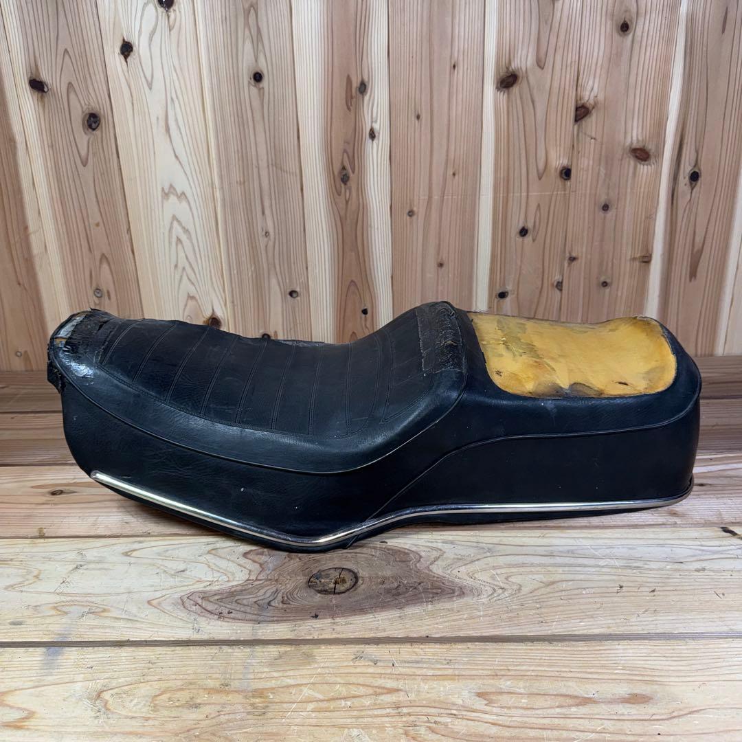 【当時物】cm400t cm250t 純正シート　純正モール　鉄ベース