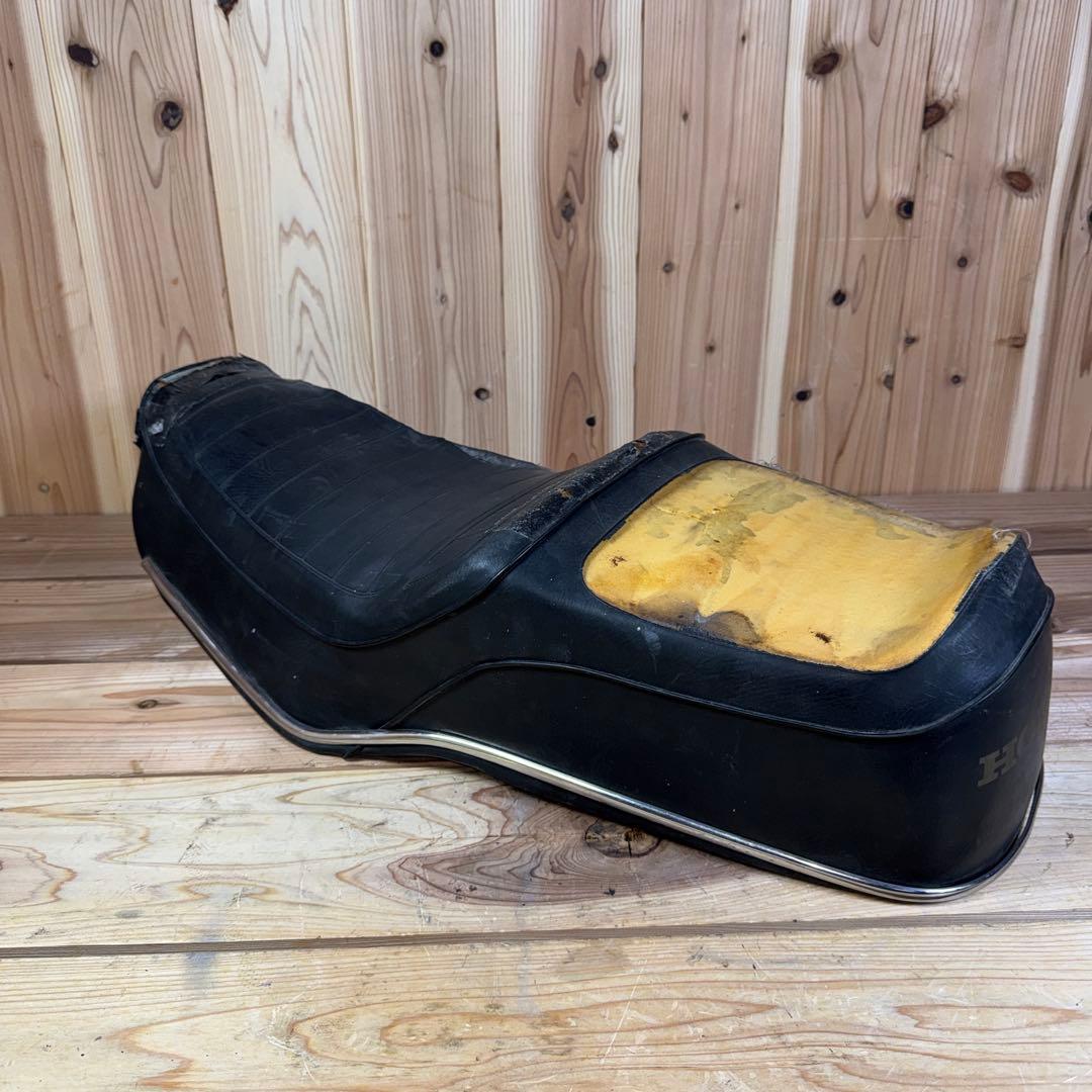 【当時物】cm400t cm250t 純正シート　純正モール　鉄ベース