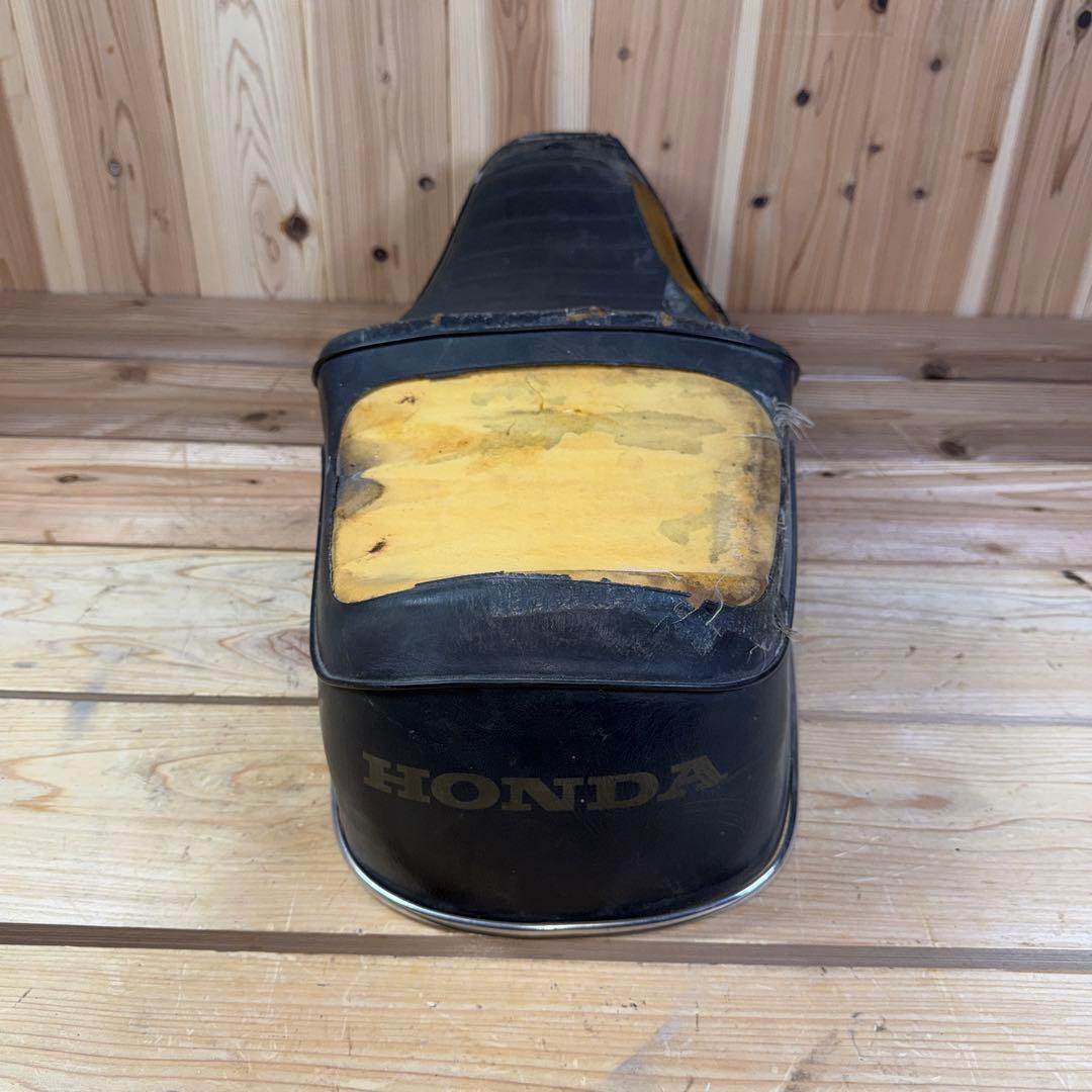 【当時物】cm400t cm250t 純正シート　純正モール　鉄ベース