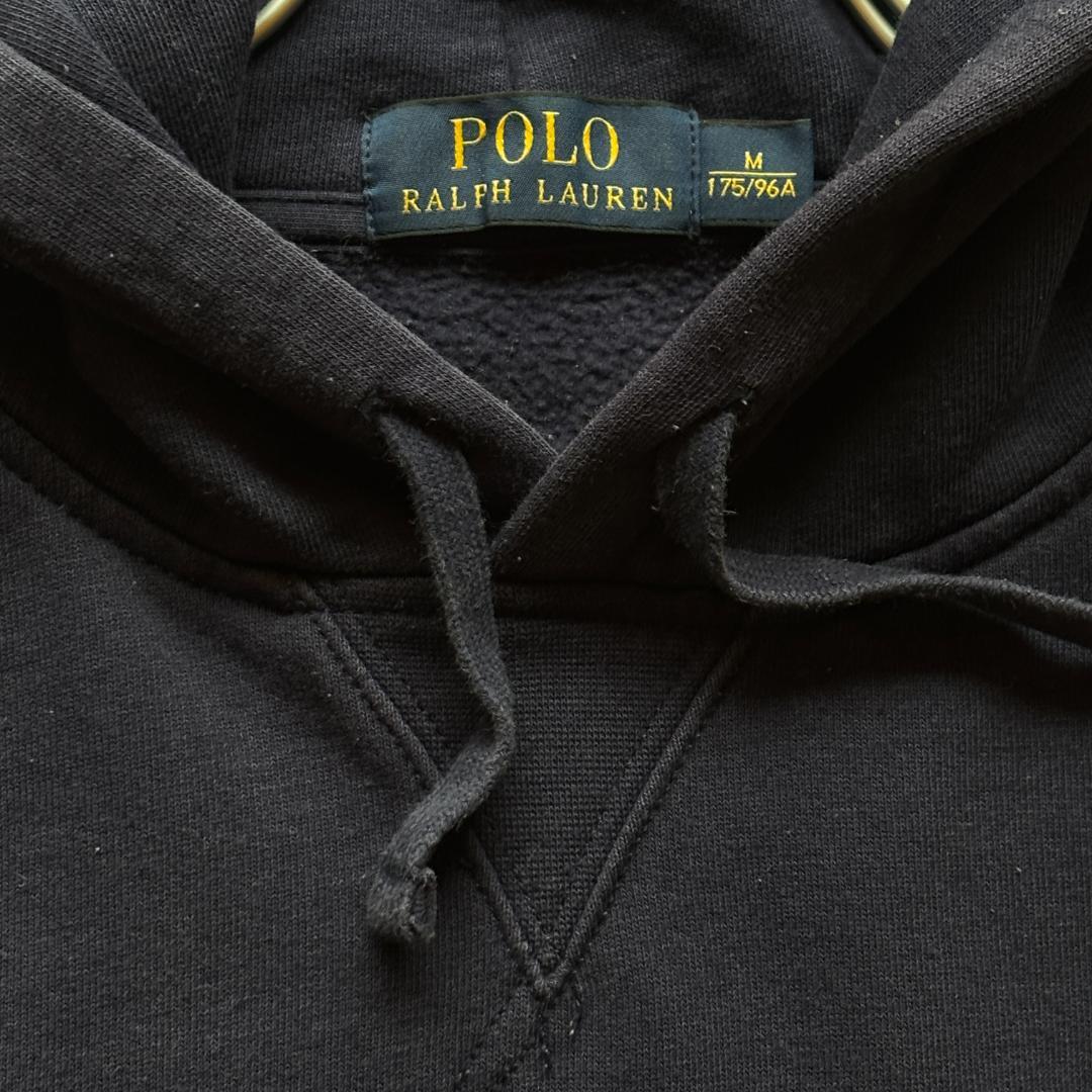 ポロ ラルフローレン ビッグポニー 刺繍 プルオーバー パーカー ネイビー　M