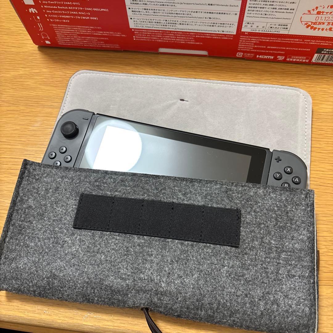 ⚠️動作不良あり Nintendo Switch ニンテンドースイッチ ケース付き