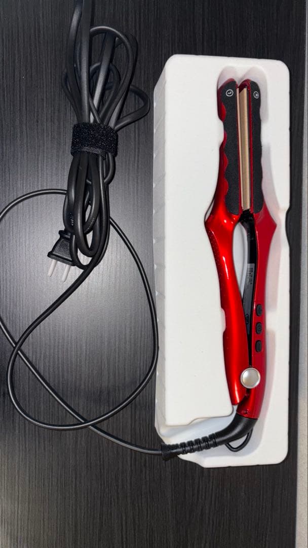 ラディアント シルクプロアイロンLM-125-R（28mm／レッド）　ストレート