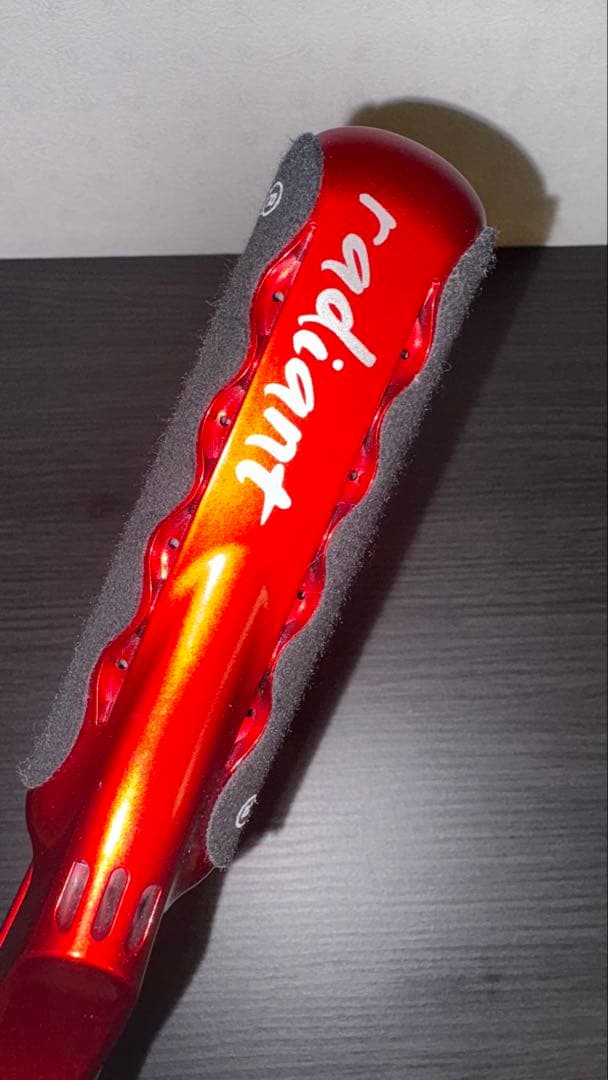 ラディアント シルクプロアイロンLM-125-R（28mm／レッド）　ストレート