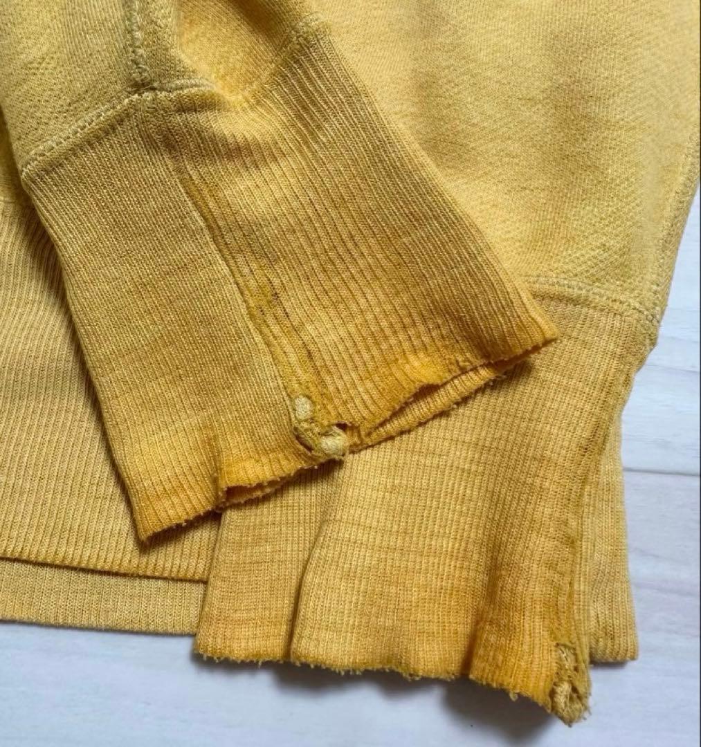 90s champion reverse weave 目有り USA製 イエロー