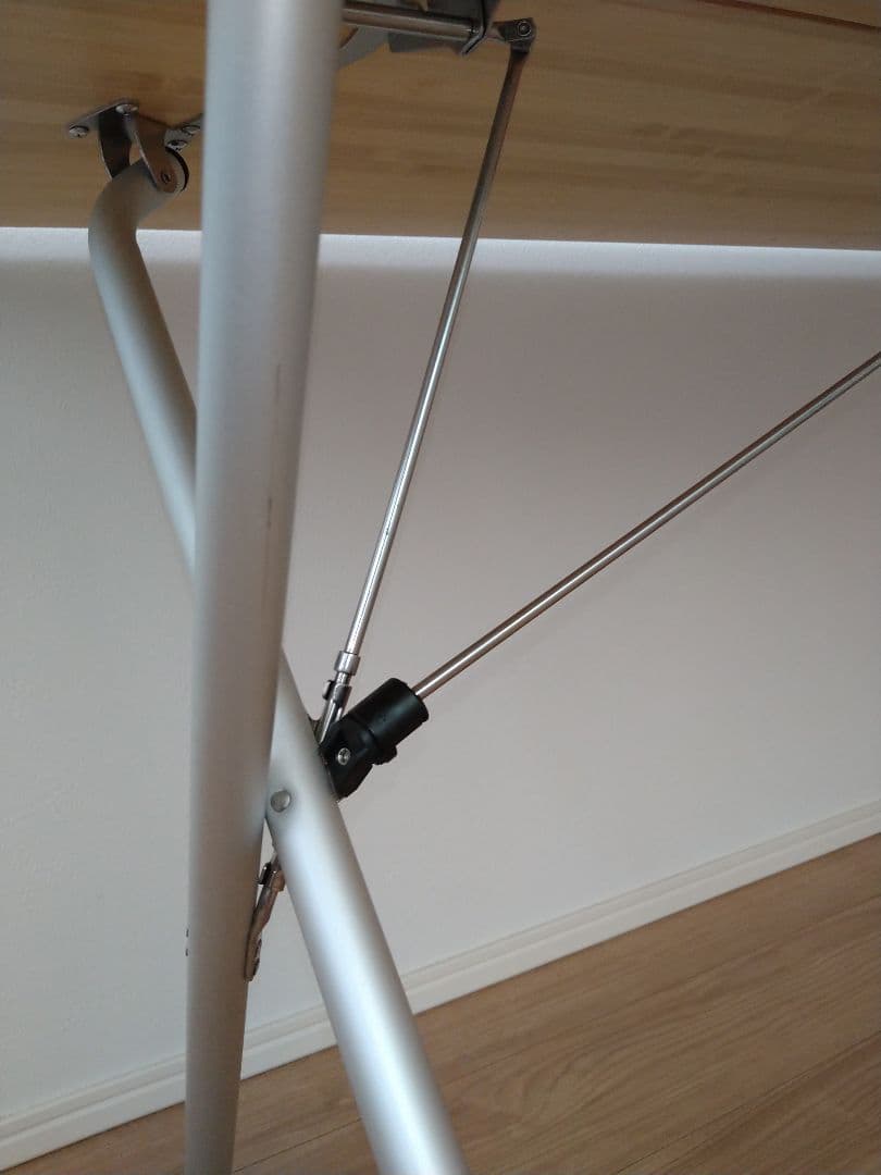  peak ワンアクションテーブルロング竹 収納ケース付き