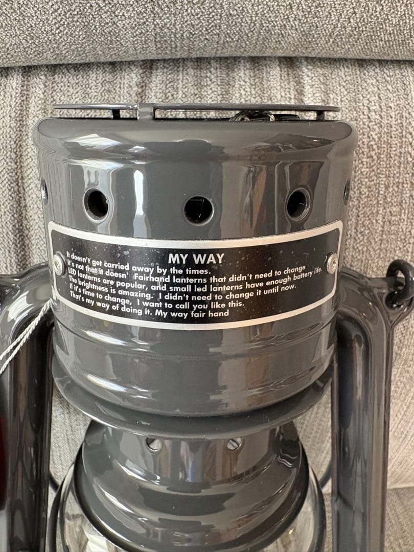 新品未使用！My Way チャコールグレー