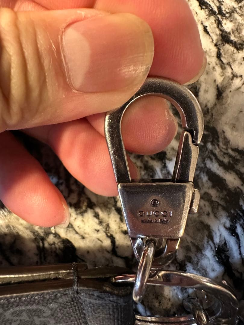 グッチ インターロッキングG キーフック 701432 K9GSN 1151
