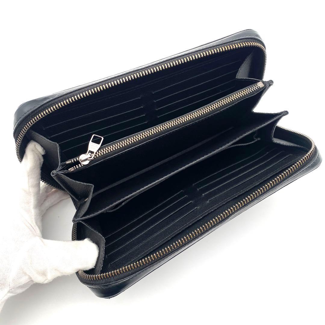 ルイヴィトン モノグラム エクリプス ジッピーXL 長財布 ブラック