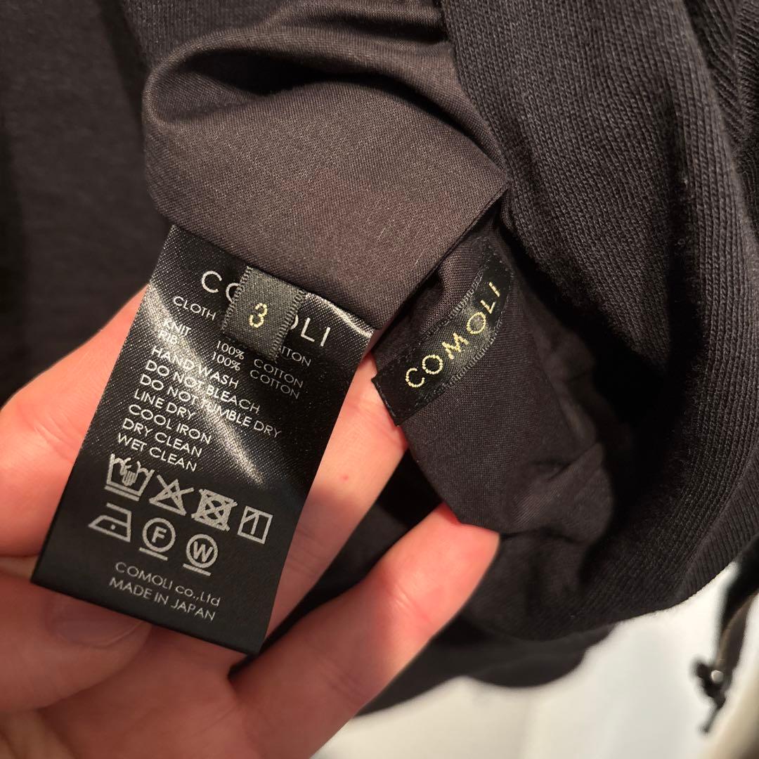 COMOLI 25SSリバーシブル トラックジャケット＆パンツ セット