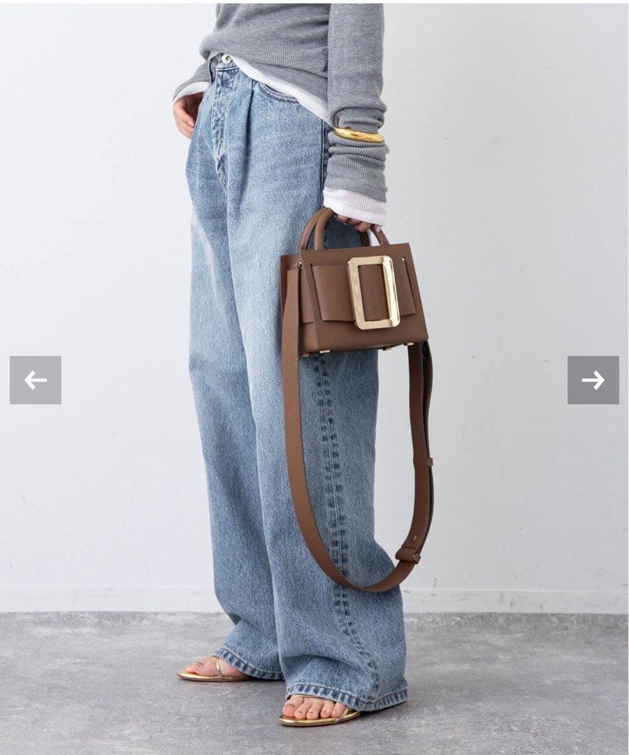 Deuxieme Classe Tuck Buggy Denim デニム 36