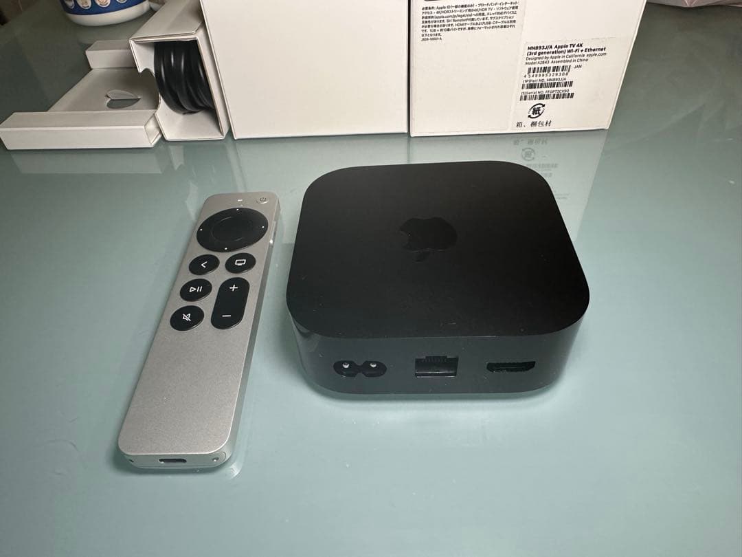 Apple TV 4K WiFi Ethernet AppleCare付き
